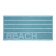 Strandtuch Beach - Blau, MODERN, Textil (75/150cm) - Luca Bessoni