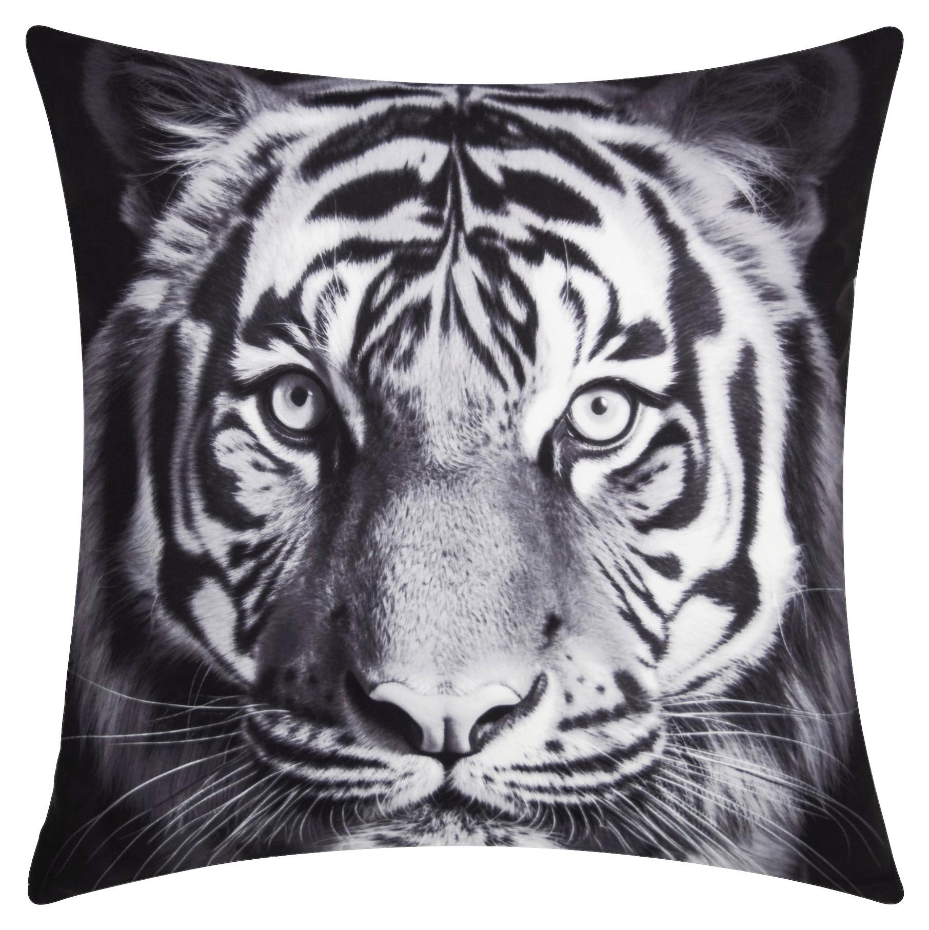 Zierkissen Africa - Schwarz, ROMANTIK / LANDHAUS, Textil (40/40cm) - James Wood