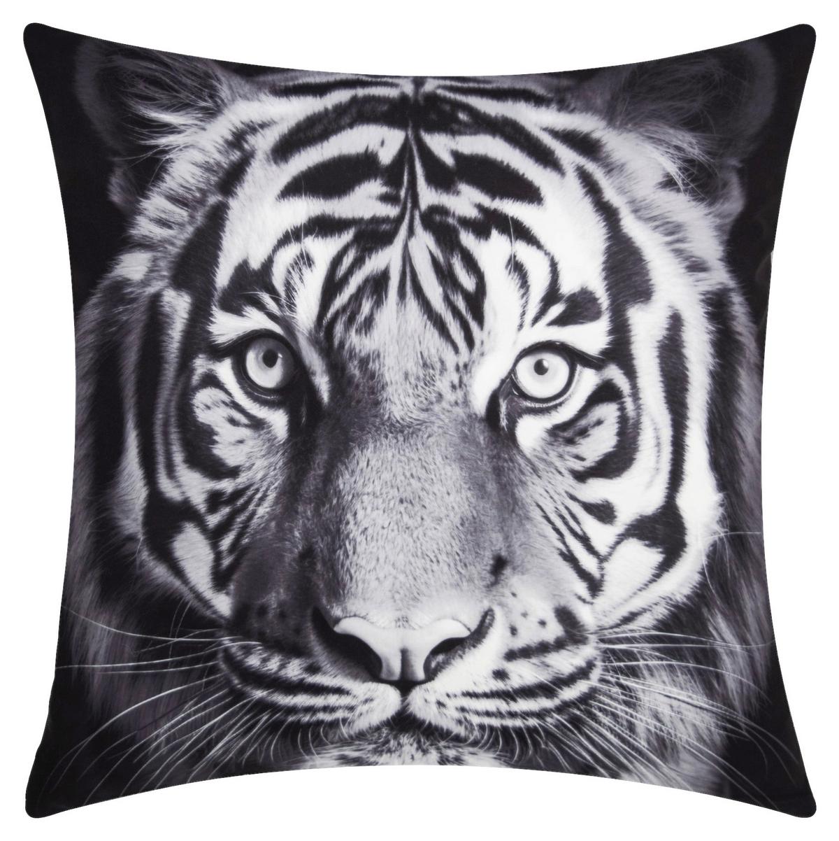 Díszpárna Africa Kb. 40/40cm - fekete, Romantik / Landhaus, textil (40/40cm) - James Wood