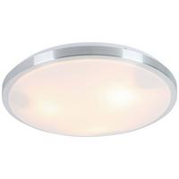 STROPNÍ SVÍTIDLO WINFRIED - bílá/barvy hliníku, Konvenční, kov/plast (50/9cm) - Mömax