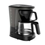 Filterkaffeemaschine Simo - Schwarz, Basics, Glas/Kunststoff (28/17/28,5cm) - Bono