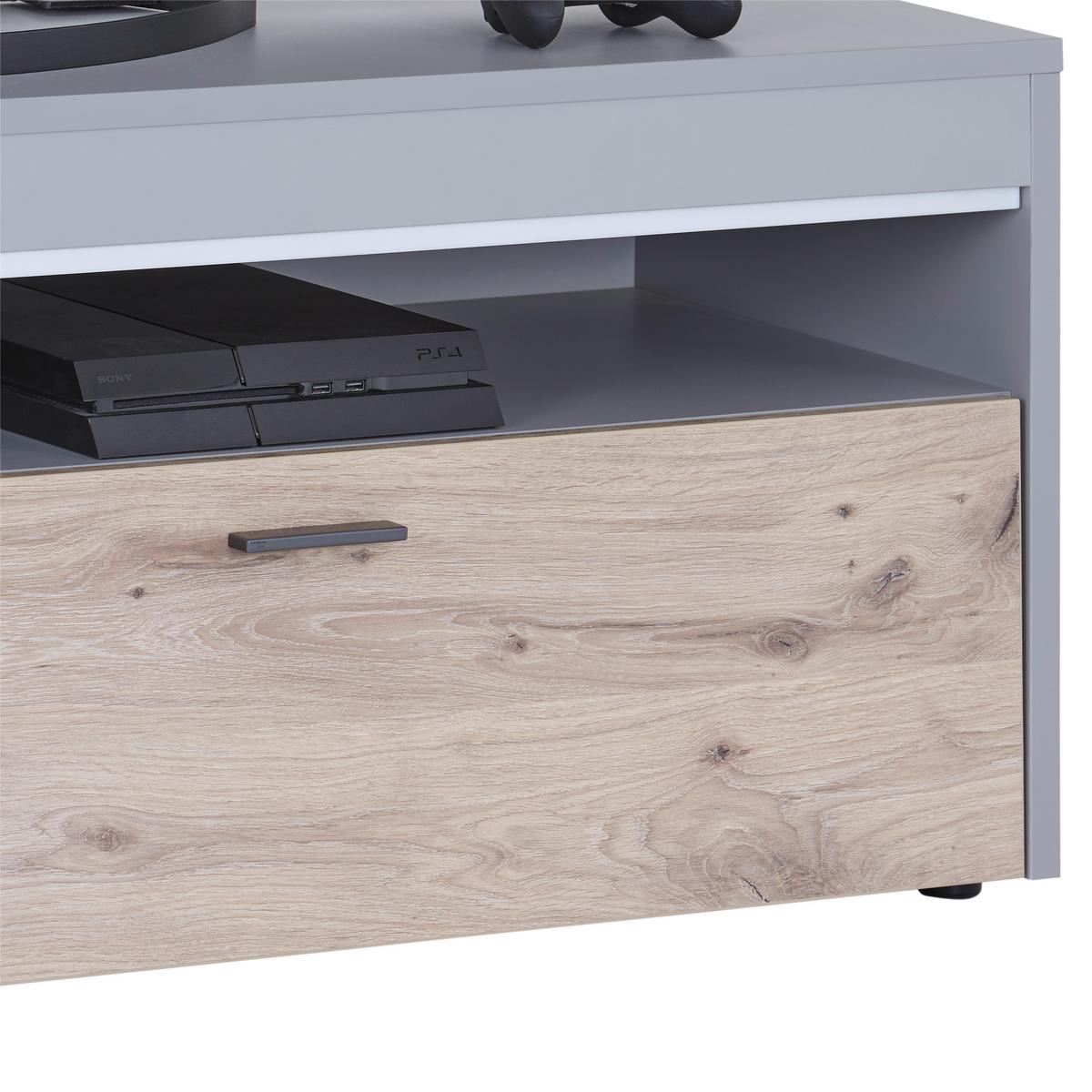 Tv-element Dynamic - MODERN, Holzwerkstoff (155/54/43cm)