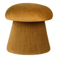 Hocker Hampton Orange B: 39 cm - Orange, Design, Naturmaterialien/Holz (39/42/39cm)