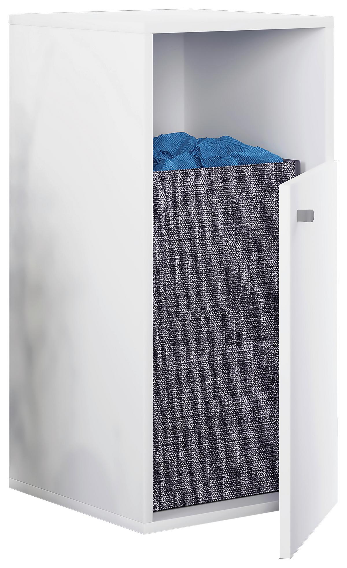 Unterschrank Klidas B: 40 cm Weiß - Weiß, MODERN, Holzwerkstoff (40/74/39cm) - MID.YOU