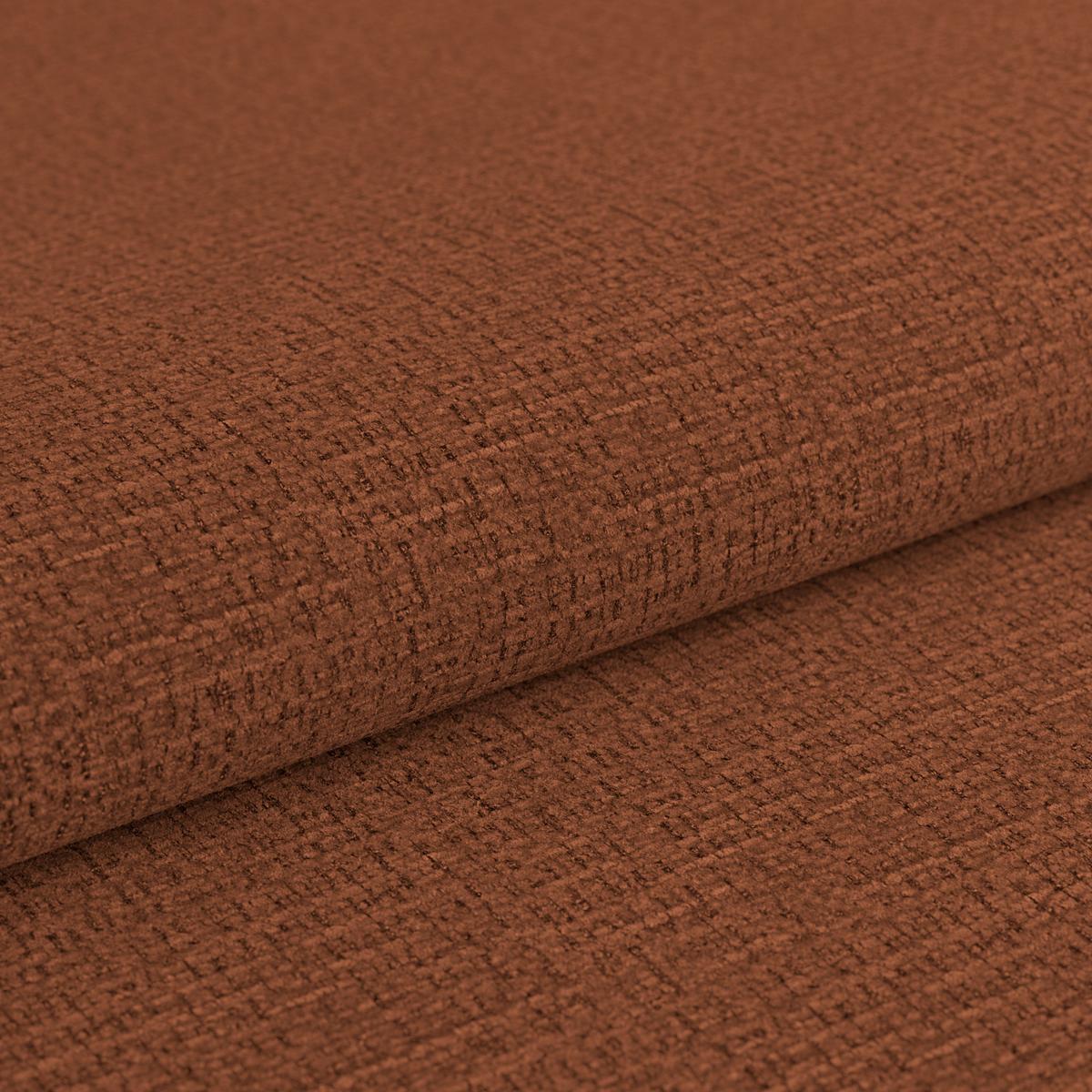 Wohnlandschaft Multi mit Schlaffunktion Terracotta - Chromfarben/Terracotta, MODERN, Textil (228/345/184cm) - Luca Bessoni