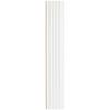 Wandpaneel Anna Weiß B: 18,6 Cm - Weiß, Trend, Holzwerkstoff (18,6/119/1,2cm)