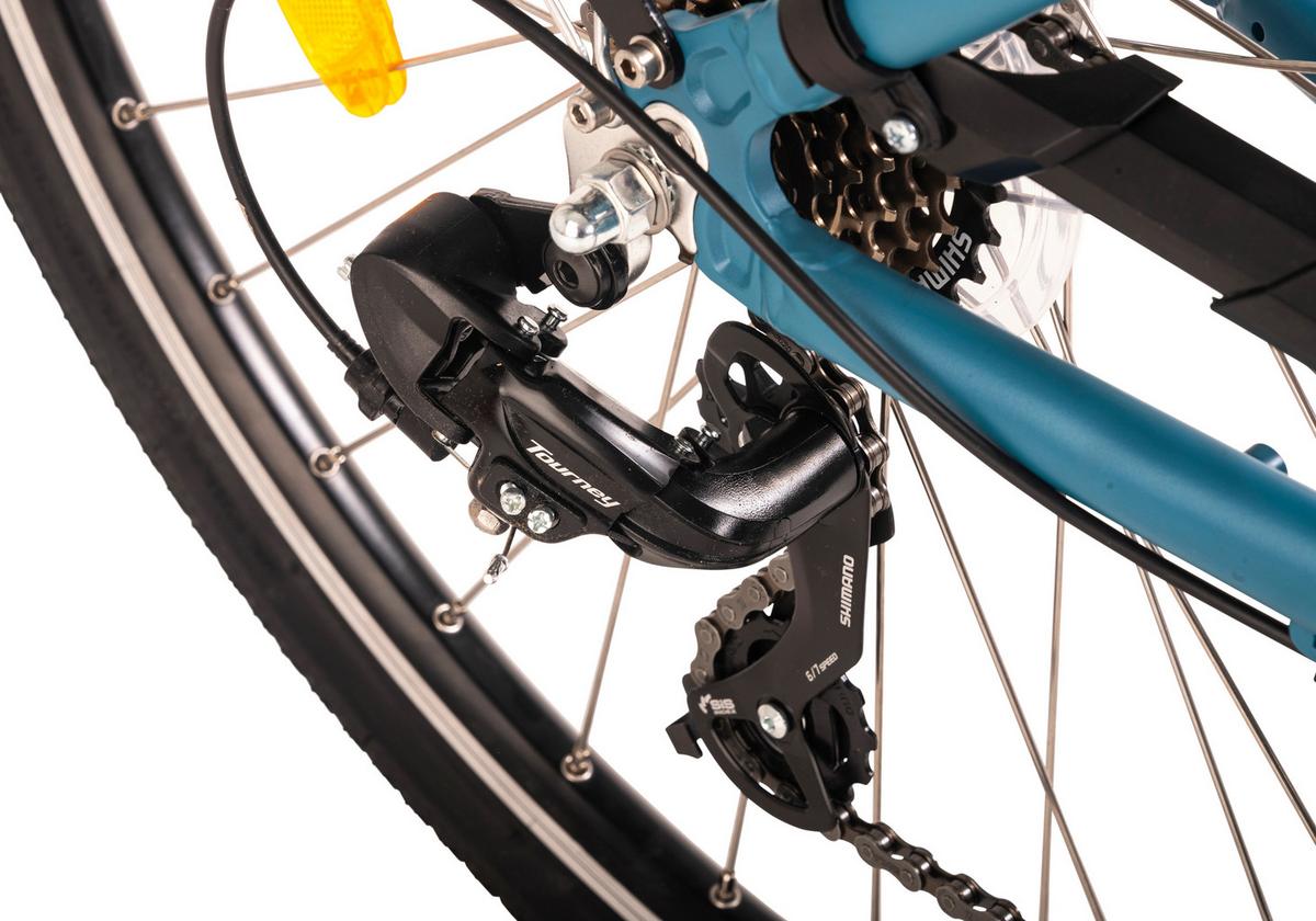 Elektrofahrrad Hollandia Optima Basic - Blau, Basics, Metall (21/116/188cm) - KS Cycling