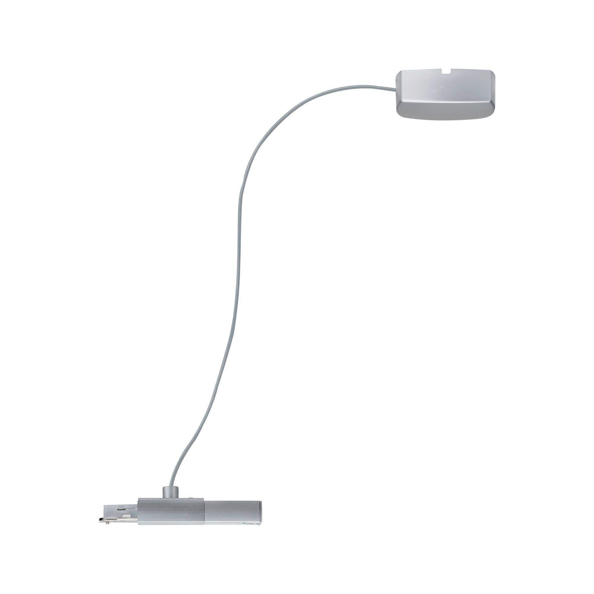 Schienensystem Urail Einspeisung 95416, Chromfarben - Chromfarben, Basics, Kunststoff/Metall (70cm) - Paulmann