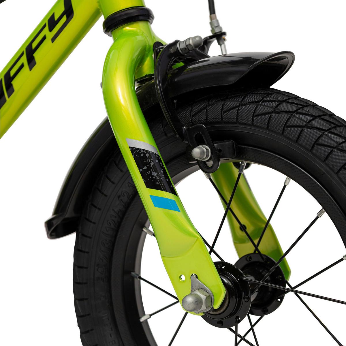 Kinderfahrrad Pro Thunder Grün, 12 Zoll - Grün, Basics, Metall (44/19/76cm)