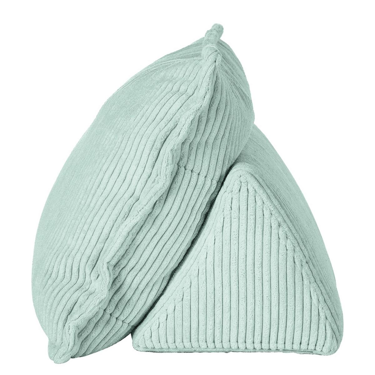 Rückenkissen Cordy, Blau B: 83 Cm - Blau, MODERN, Textil (83/25/42cm) - Trendmanufaktur