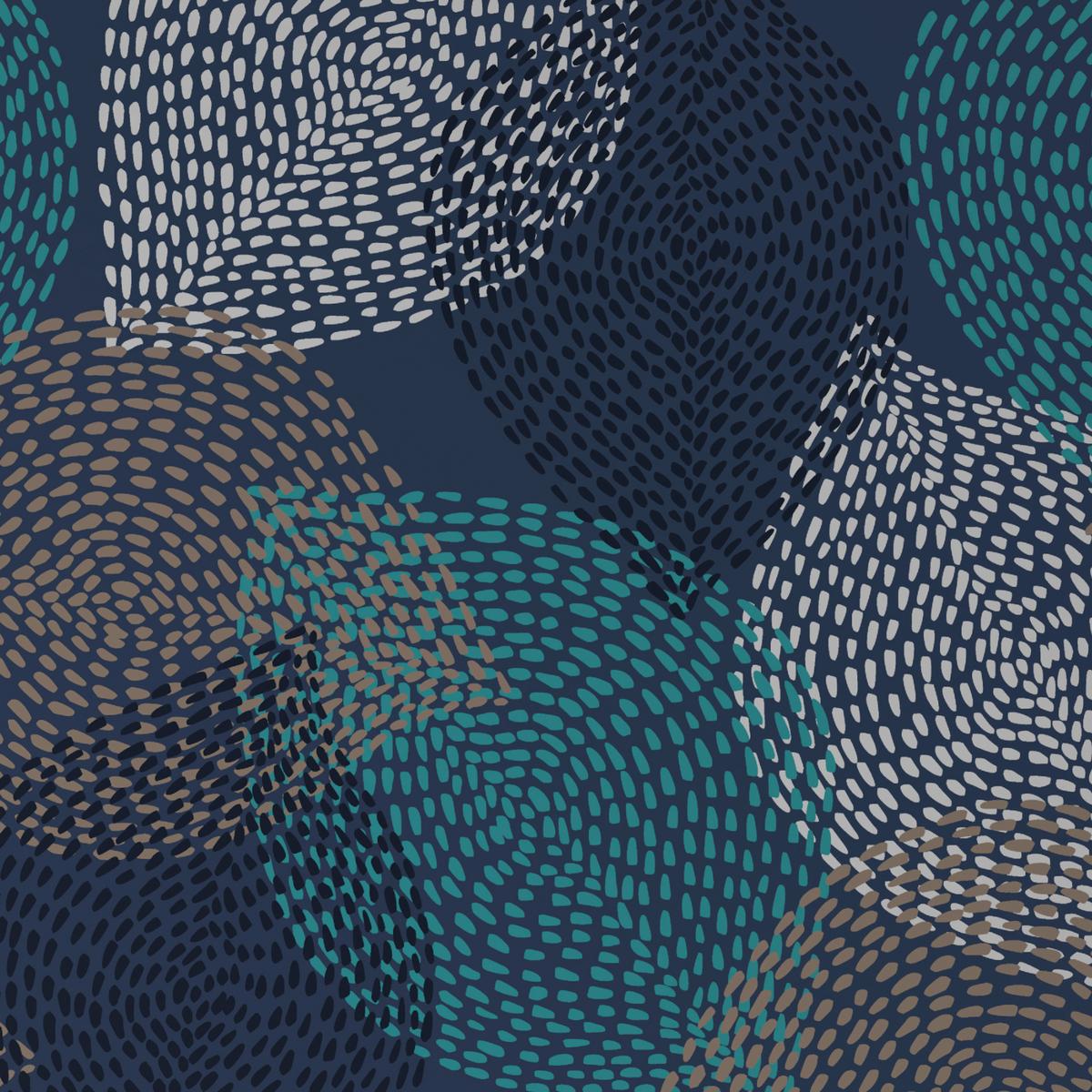 BETTWÄSCHE DIANA - Blau/Grau, MODERN, Textil - Luca Bessoni