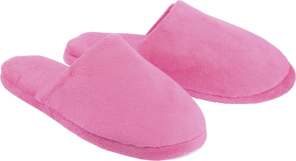 PAPUČE PRE HOSTÍ LISI - čierna/pink, textil - Modern Living