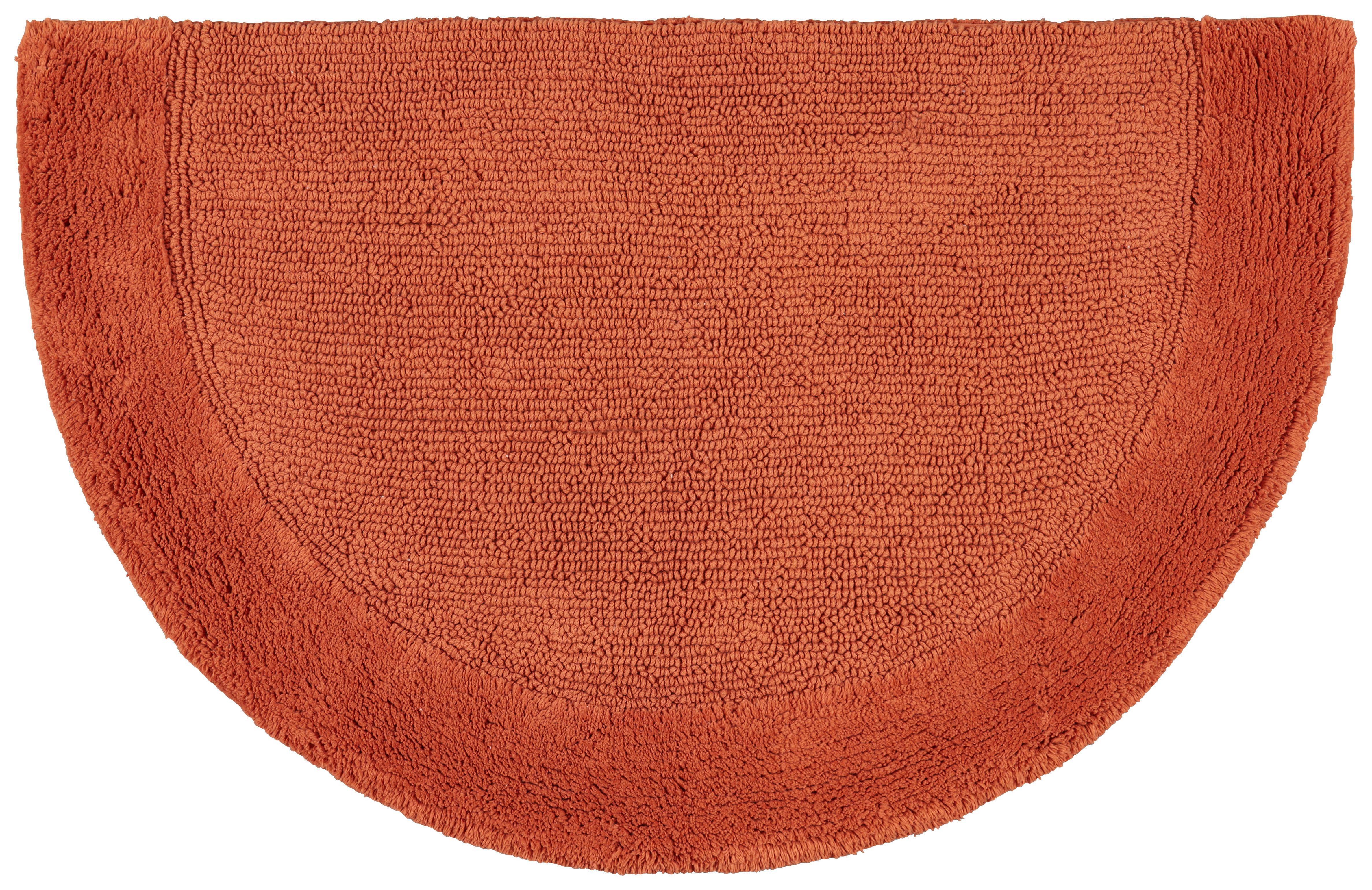 Koupelnová Předložka Karen, 50/80cm, Oranžová - oranžová, Konvenční, textil (50/80cm) - Premium Living