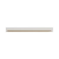 Wandboard Stranda Weiß/Eiche B: 180cm - Weiß, Design, Holzwerkstoff (180/17/17cm) - MID.YOU
