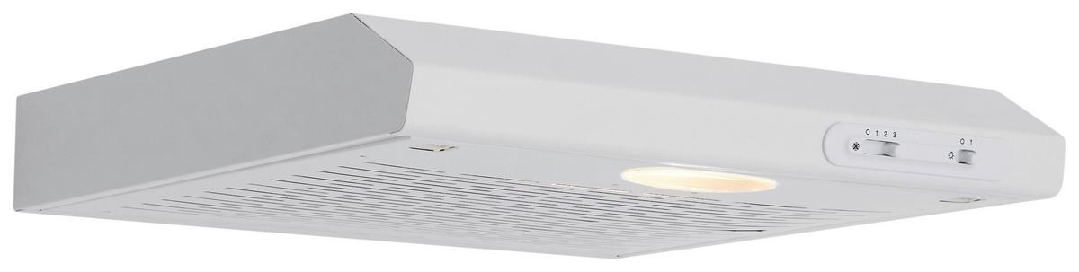 Dunstabzugshaube Respekta Suna 60 cm - Weiß, Trend, Metall (60/7,6/47cm) - Respekta