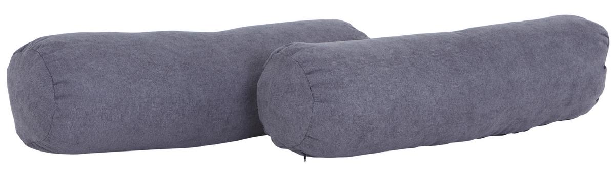 Párnacsomag Adria 2db - grafitszürke, Konventionell, textil (22/70cm)