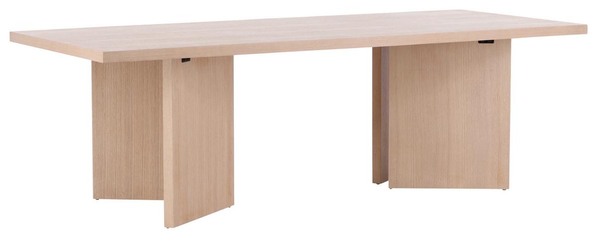 Esstisch Bassholmen - Beige, Design, Holz/Holzwerkstoff (240/100/74cm) - Livetastic