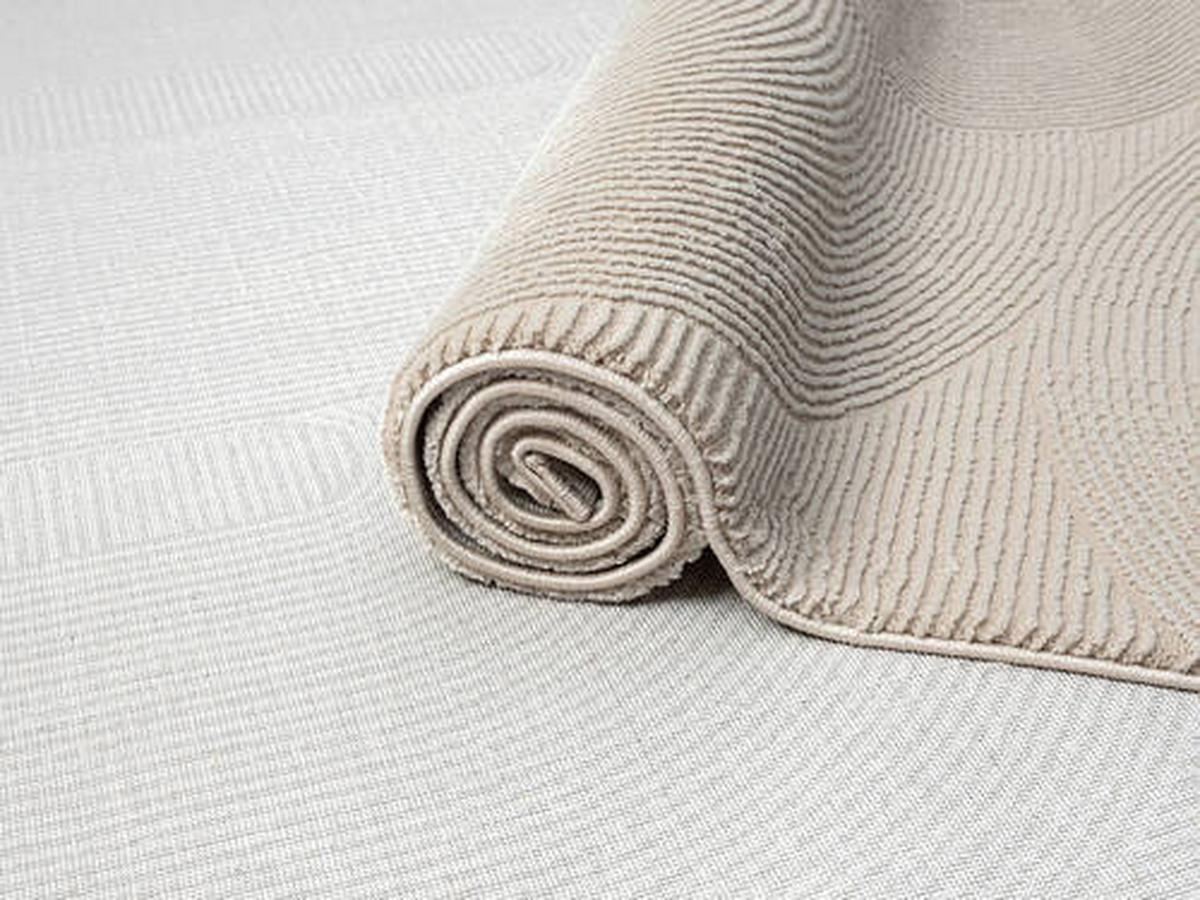 Webteppich Sign - Beige, KONVENTIONELL, Textil (160/230cm)