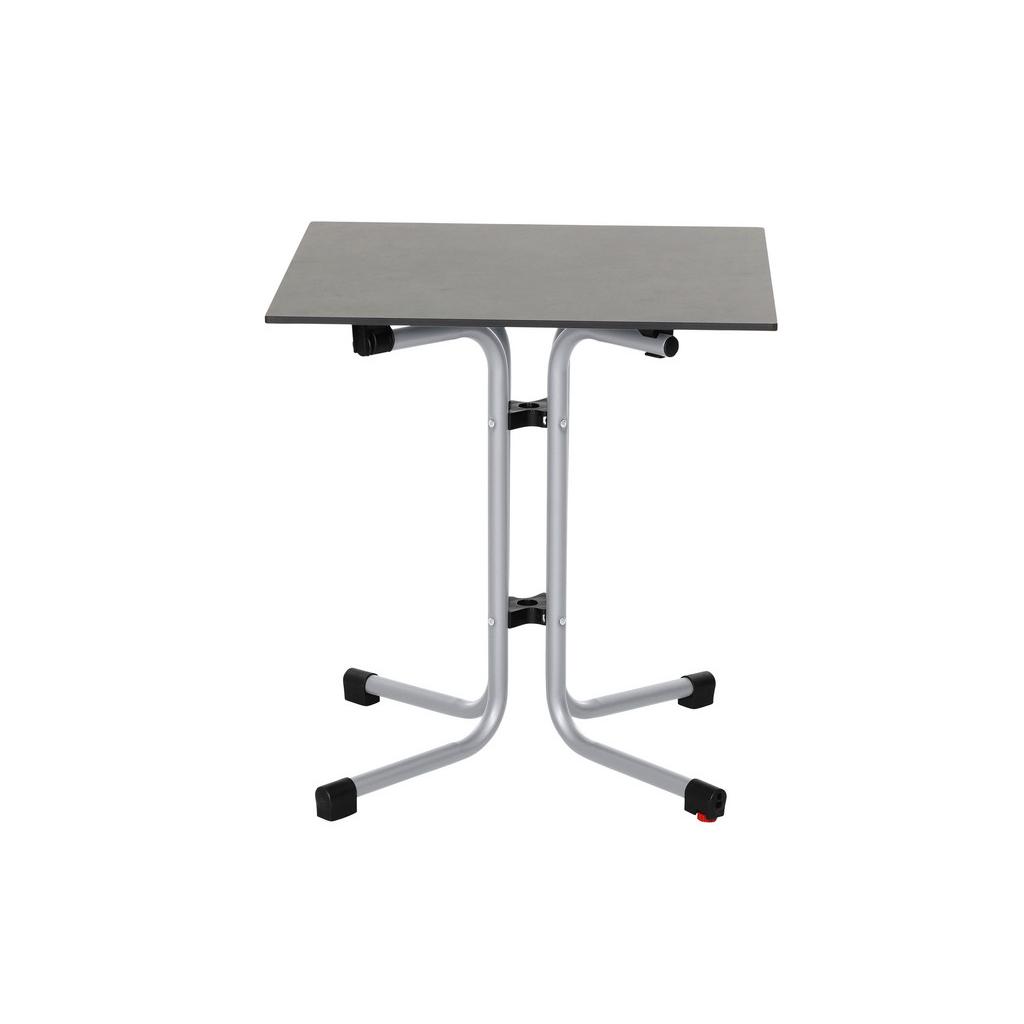 Gartentisch Klappbar Metall/holzwerkstoff L 65 Cm