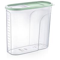 Ételetároló Doboz Kb. 1,75l - áttetsző/mentazöld, Basics, műanyag (9,5/17,5/19,5cm) - James Wood