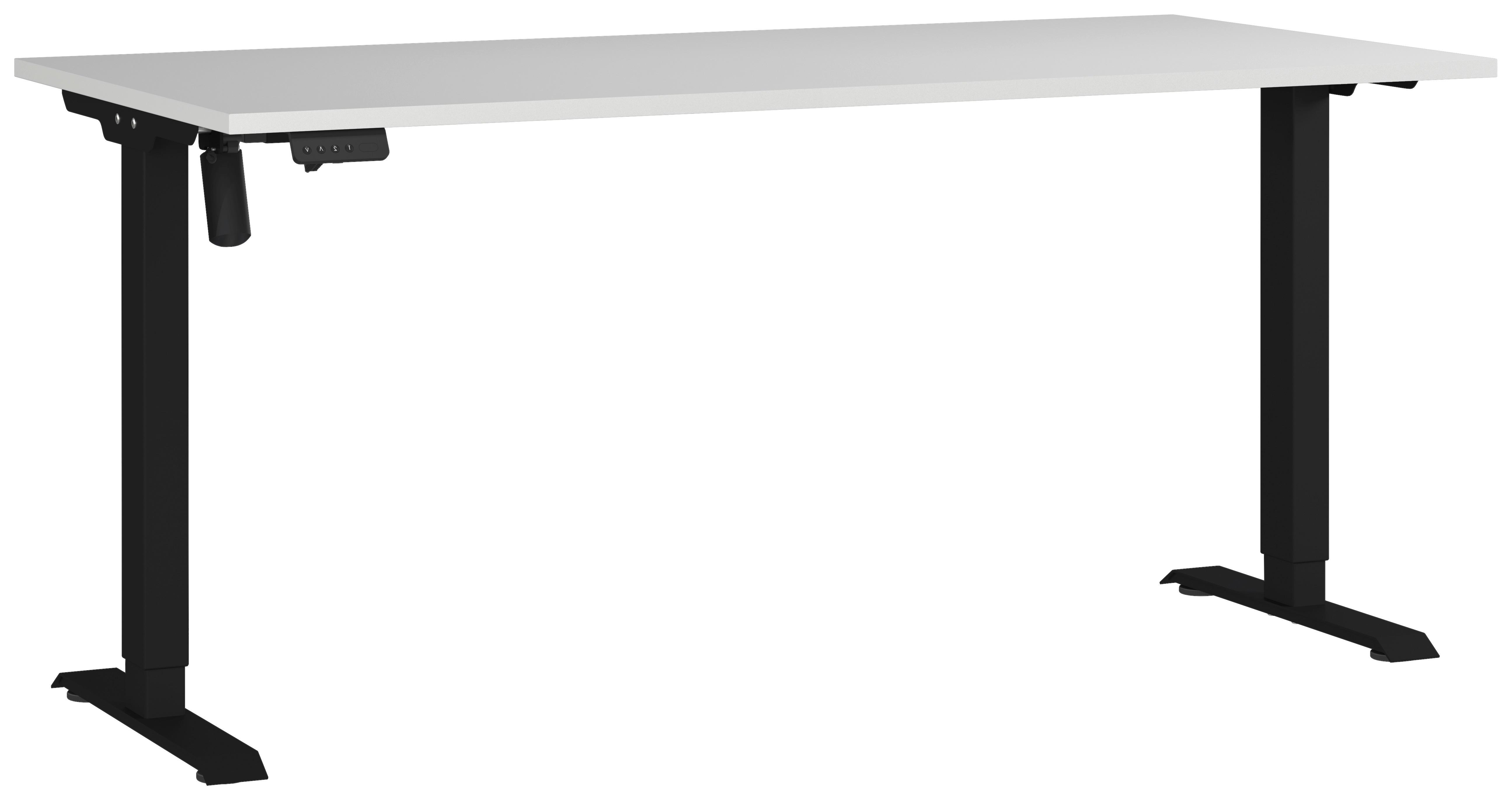 Schreibtisch Profi Schwarz/Grau L: 160cm