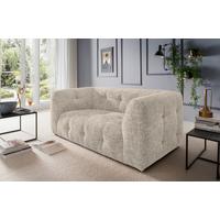 2-sitzer-sofa Velice, Creme B: 184 Cm - Creme/Schwarz, Design, Textil (184/72/95cm) - Livetastic