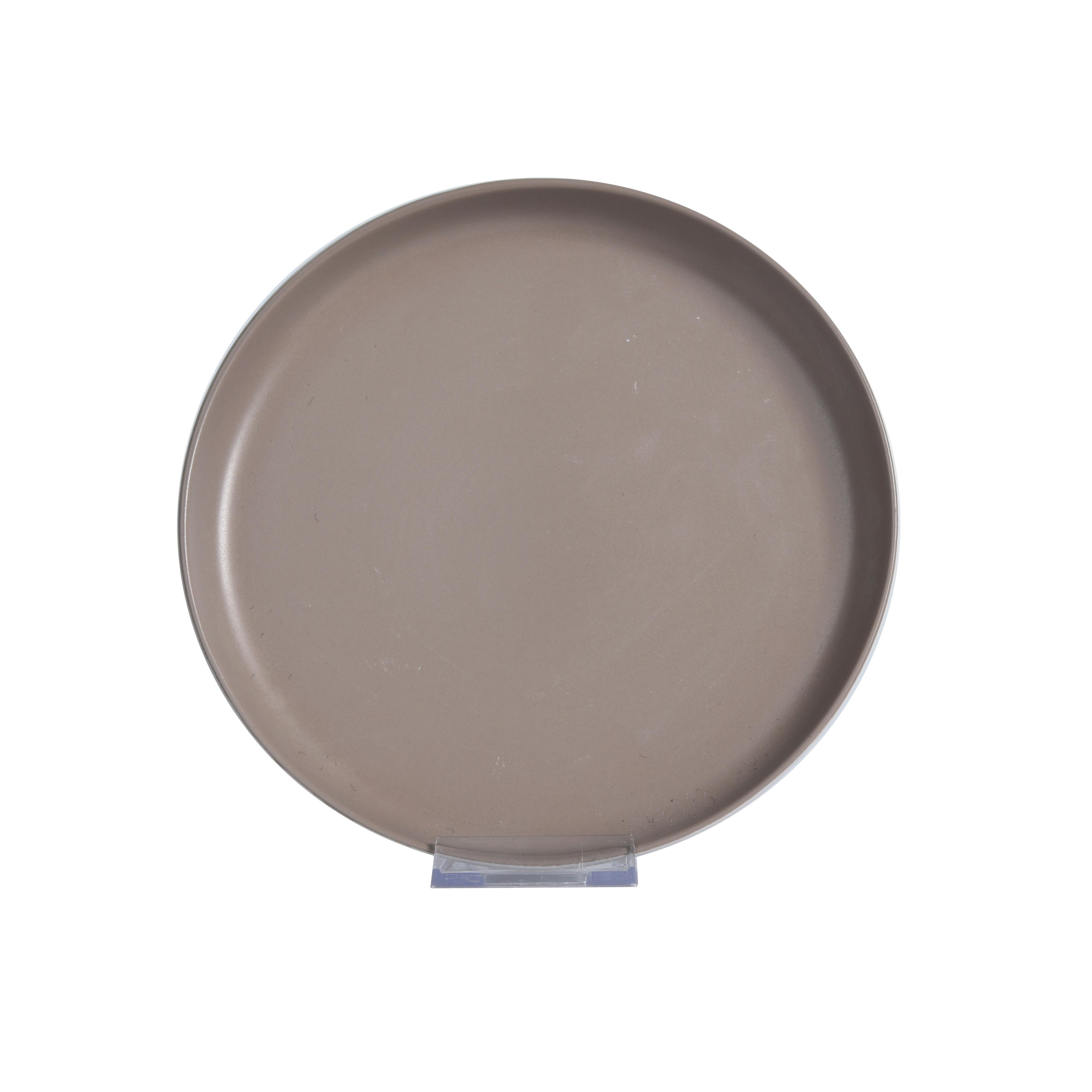 Desszertes Tányér Elina - barna, Basics, kerámia (21cm) - James Wood