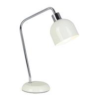 STOLNÁ LAMPA ILKA - biela/chrómová, Modern, kov/plast (27/12/35cm) - Mömax