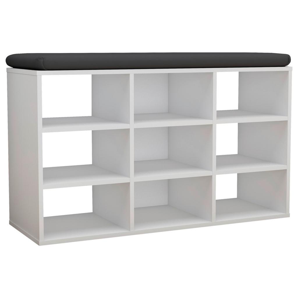 SCHUHREGAL Hinsol Weiß, 80 cm