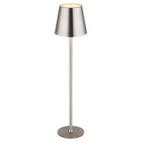 Akku-Tischleuchte 58438n Vannie - Schwarz/Weiß, Design, Kunststoff/Metall (11,2/47cm) - Globo