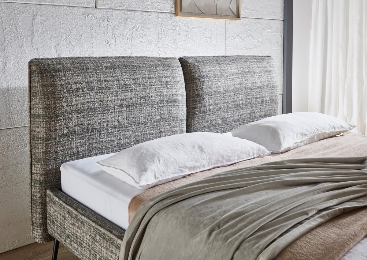 Polsterbett Infinity Liberty Grün 180x200cm - Schwarz/Grün, MODERN, Textil (180/200cm) - Livetastic