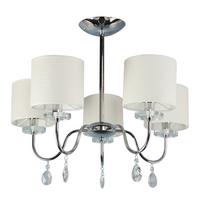 Deckenleuchte 35-11671 Estera - Chromfarben, KONVENTIONELL, Kunststoff/Metall (58/58/56cm)