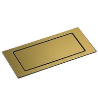 Steckdosenelement Evoline Backflip USB-C - Messingfarben, Basics, Kunststoff (22,5/10,5/5,3cm) - HKT