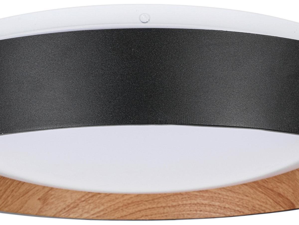 STROPNÉ LED SVIETIDLO LIA - biela, Konventionell, kov/drevo (39/7cm) - Mömax