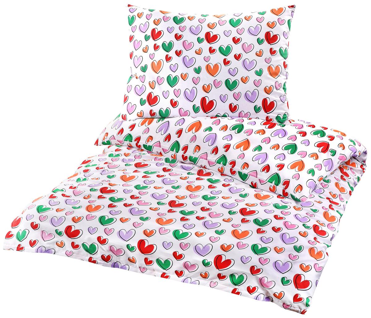 Ágyneműhuzat-garnitúra Felice - pink/piros, Modern, textil - Luca Bessoni
