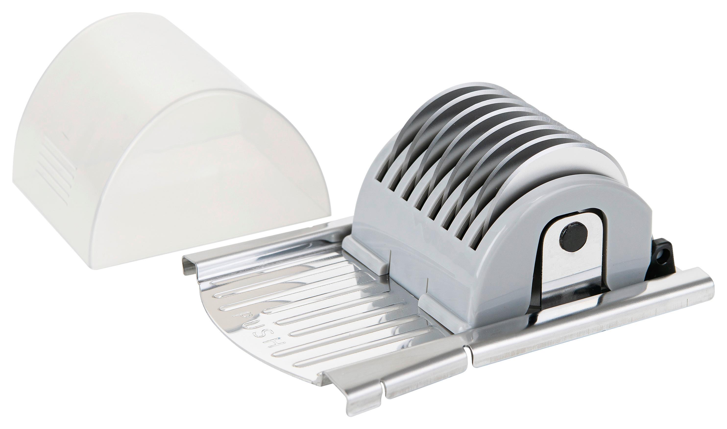 Kräuterrolle Nicer Dicer Speed Edelstahl/kunststoff - Silberfarben, Basics, Kunststoff/Metall - Genius
