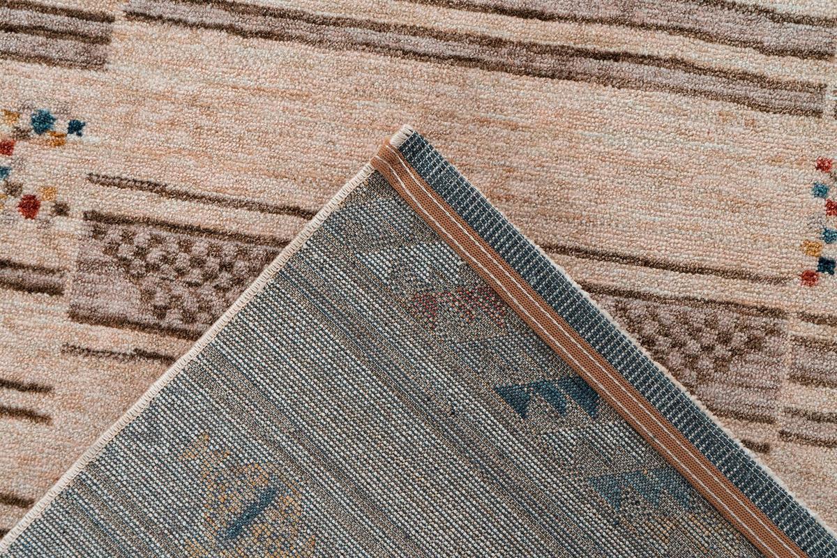 Teppich Jaka 125 multi Multicolor, 120x170 cm - Dunkelgrau/Beige, KONVENTIONELL, Textil (120/170cm)