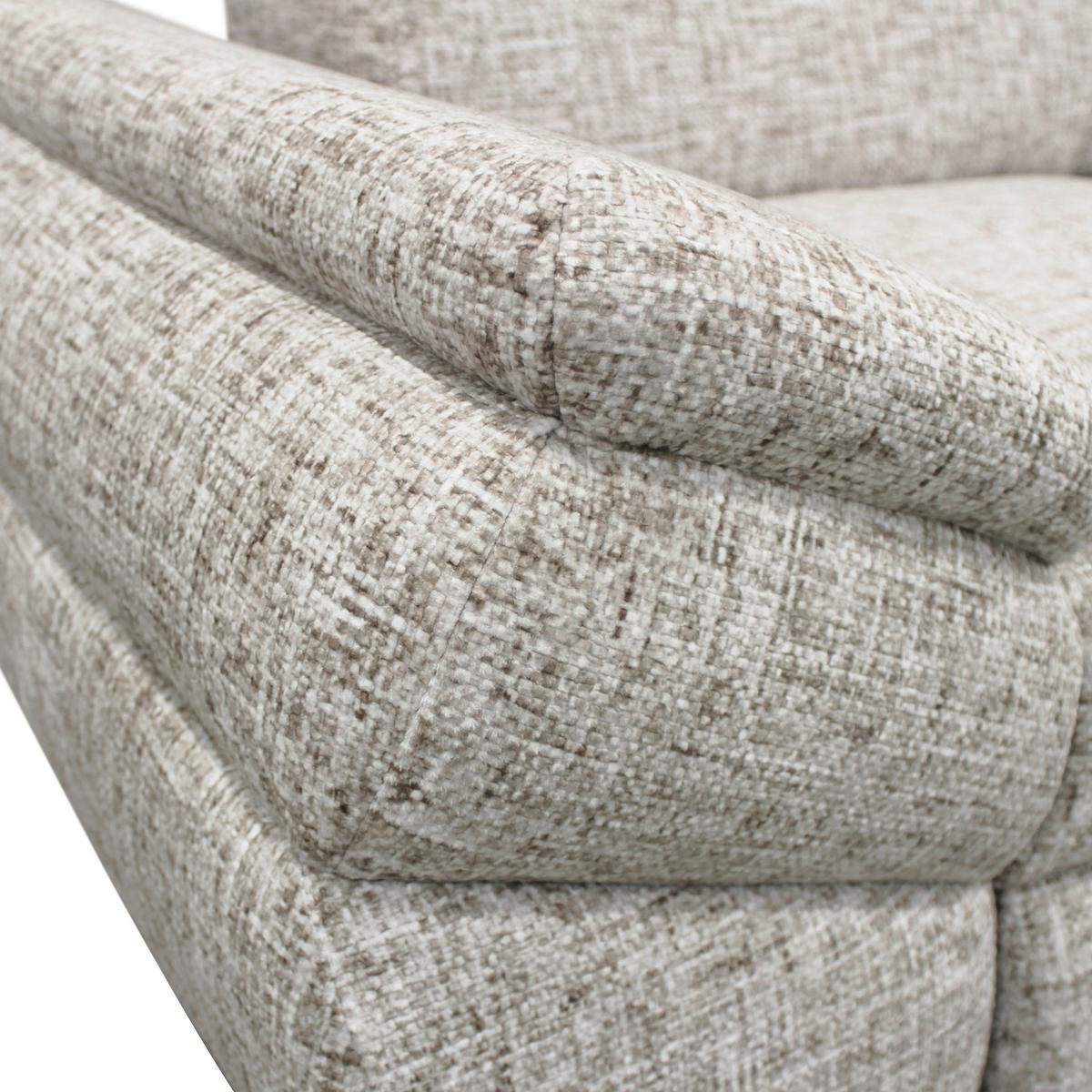 Ecksofa Imo Beige 274x201 cm - Beige/Schwarz, Design, Textil (274/201cm) - MID.YOU