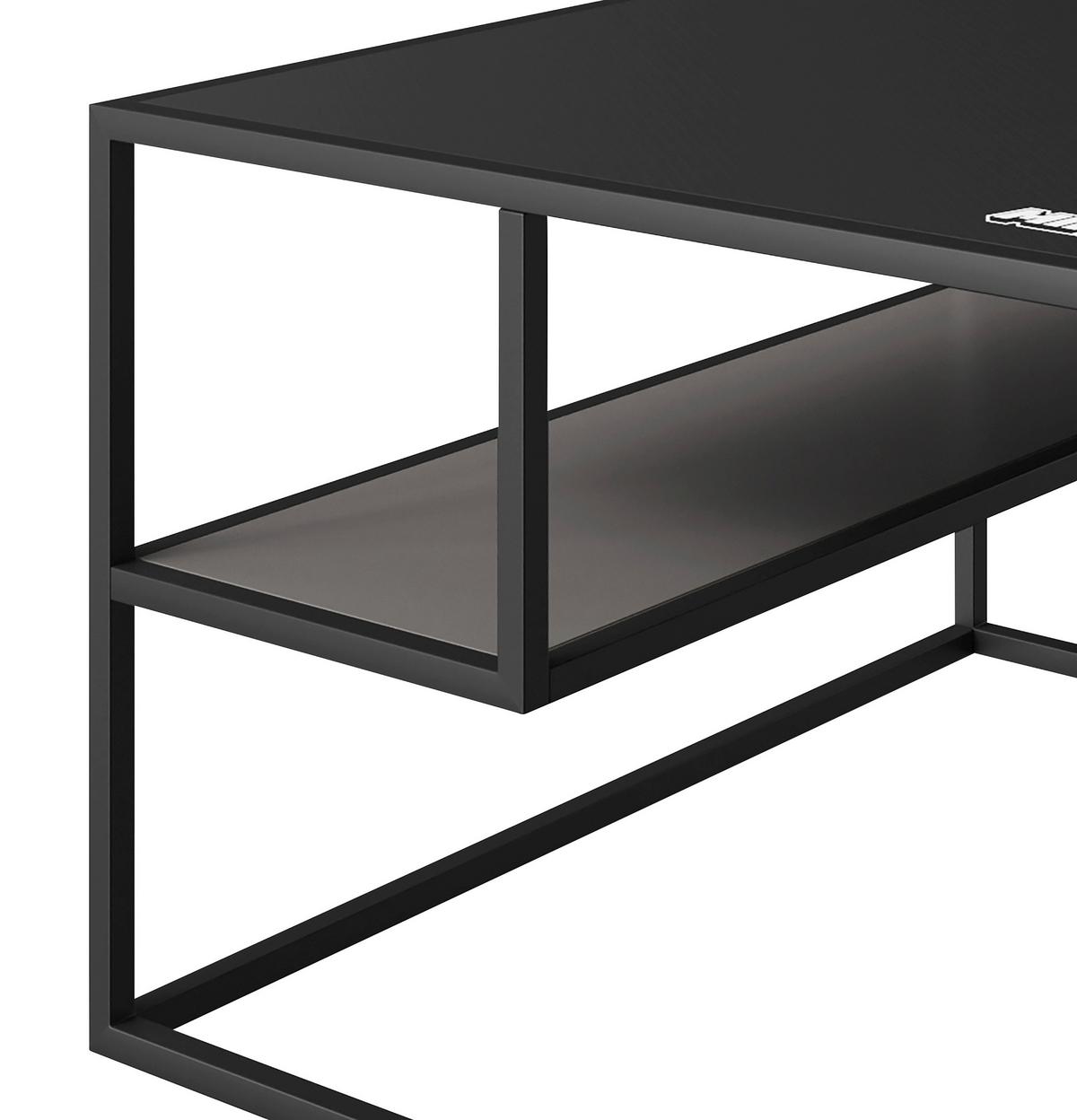 Couchtisch Minecraft - Schwarz, MODERN, Holzwerkstoff/Metall (70/70/45cm) - Minecraft