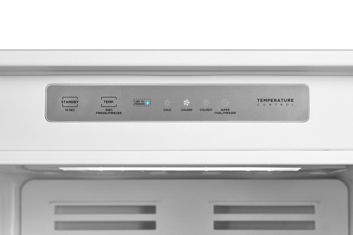 Einbaugefrierschrank Mdre306fge01 - Weiß, Basics, Kunststoff/Metall (54cm) - Midea