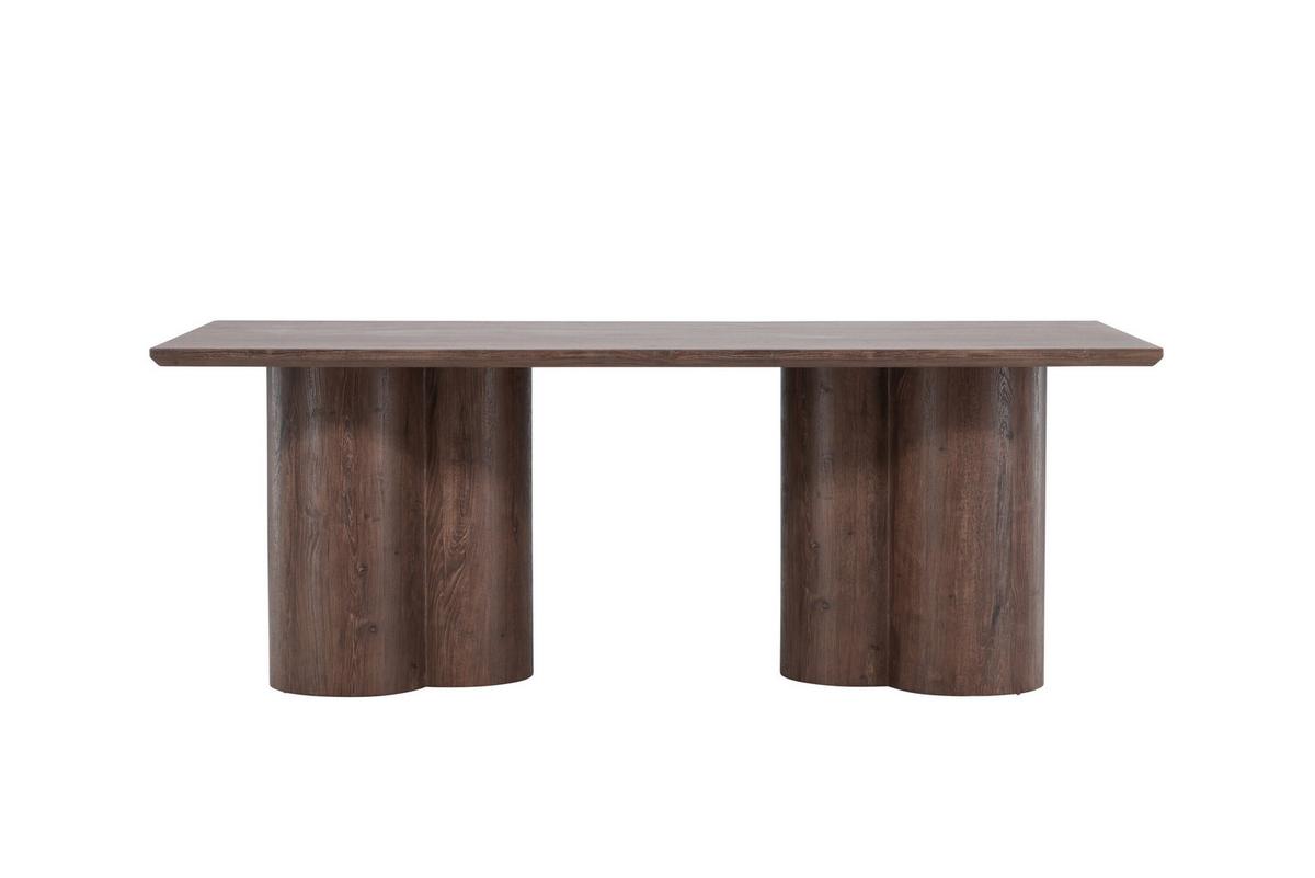 ESSTISCH Olivia, Braun B: 210 cm - Braun, MODERN, Holz (210/100/75cm) - Livetastic