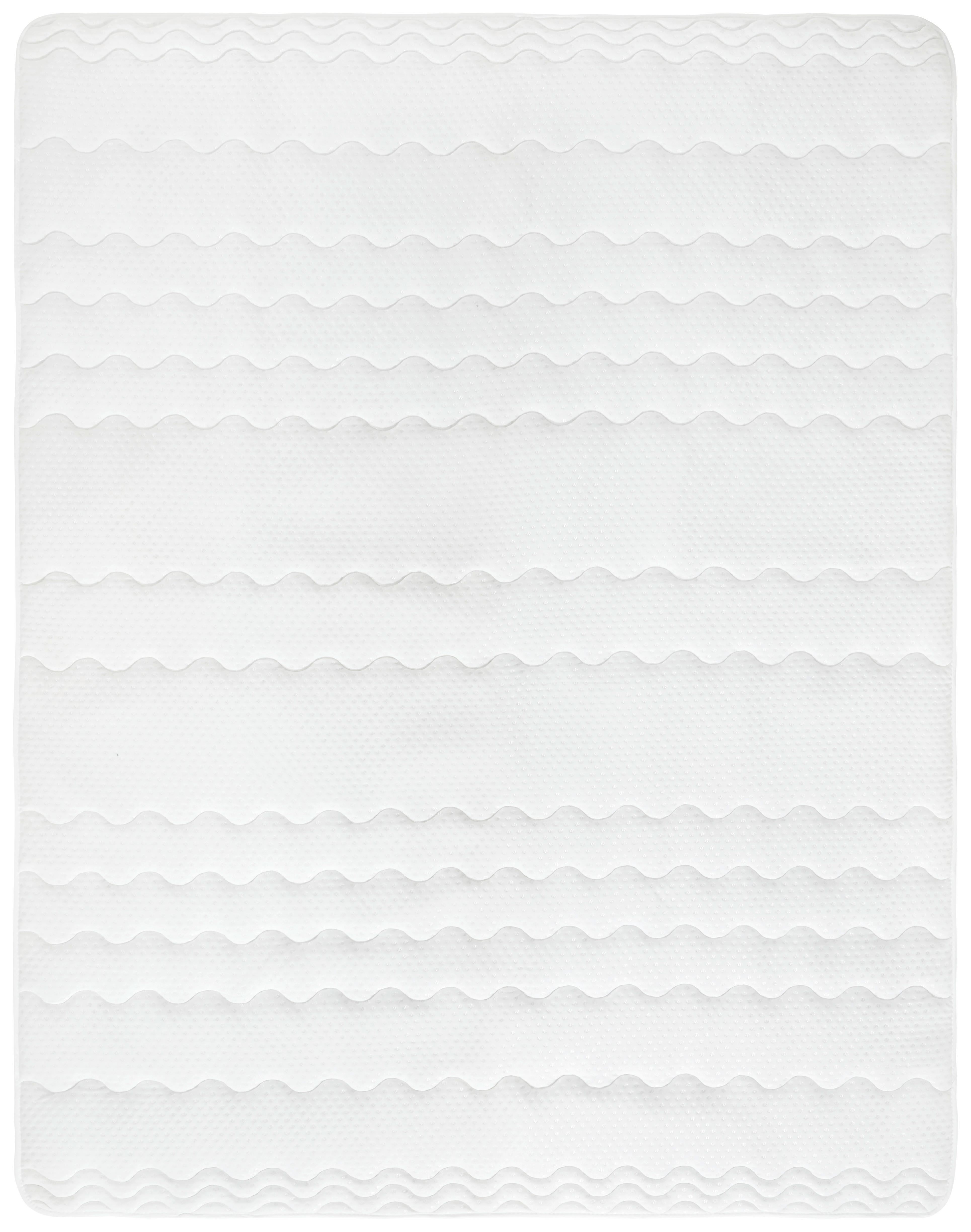Podložka/chránič Matrace Visco, 160/200cm, Bílá - bílá, textil (160/200cm) - Nadana