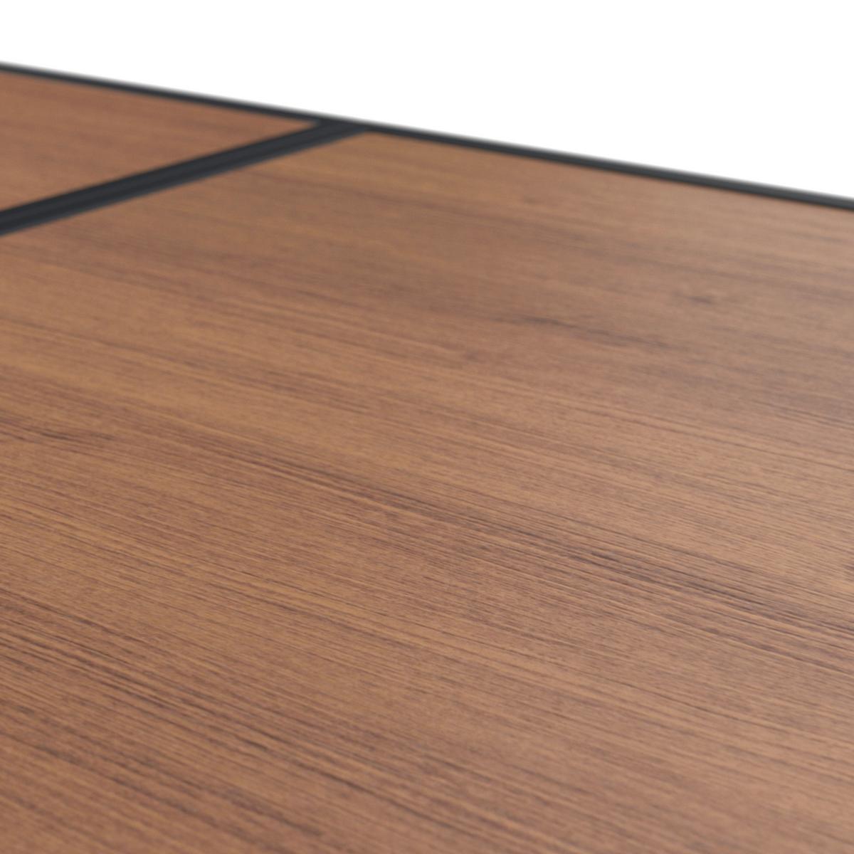 Gartenmöbel Set 7-Tlg. Genua aus Metall/Kunststoff/Textil - Dunkelgrau/Naturfarben, MODERN, Kunststoff/Textil (53/160/82/75/59,5/90cm) - Beldano