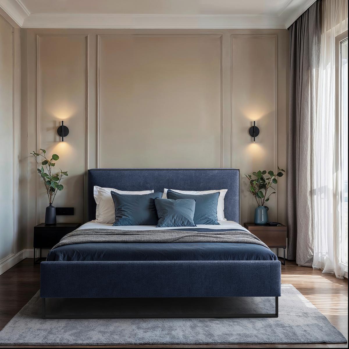 Polsterbett Winter Anthrazit Lf: 180x200 Cm - Anthrazit/Schwarz, MODERN, Holz/Holzwerkstoff (180/200cm) - MID.YOU