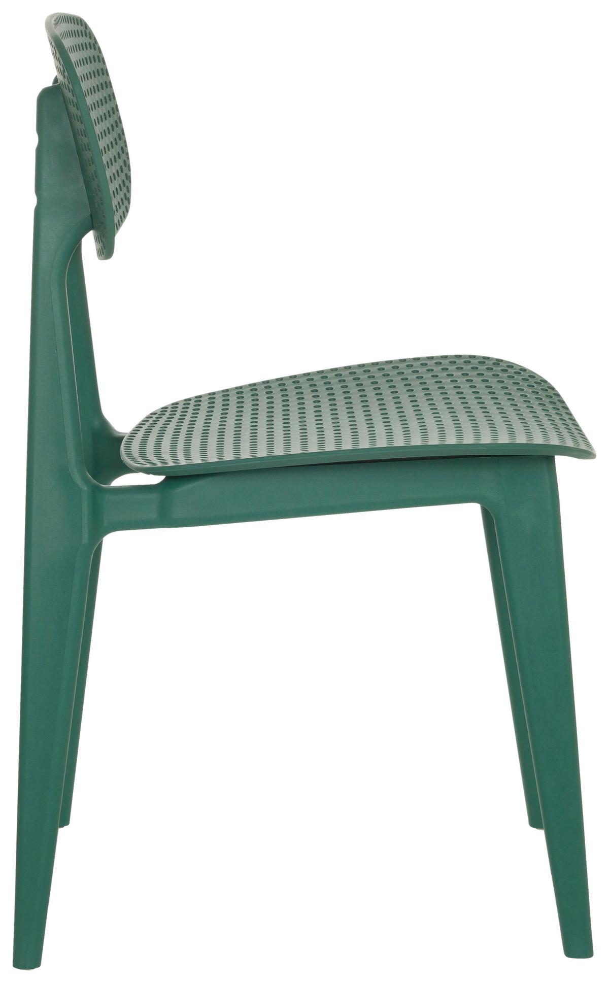 Gartensessel Artifo Hol Kunststoff - Grün, Basics, Kunststoff (42/79/51cm) - MID.YOU