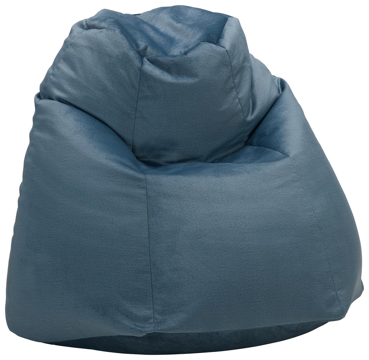 Sedací vak VERONA, modrá - modrá/tyrkysová, textil (90/105/90cm) - Modern Living