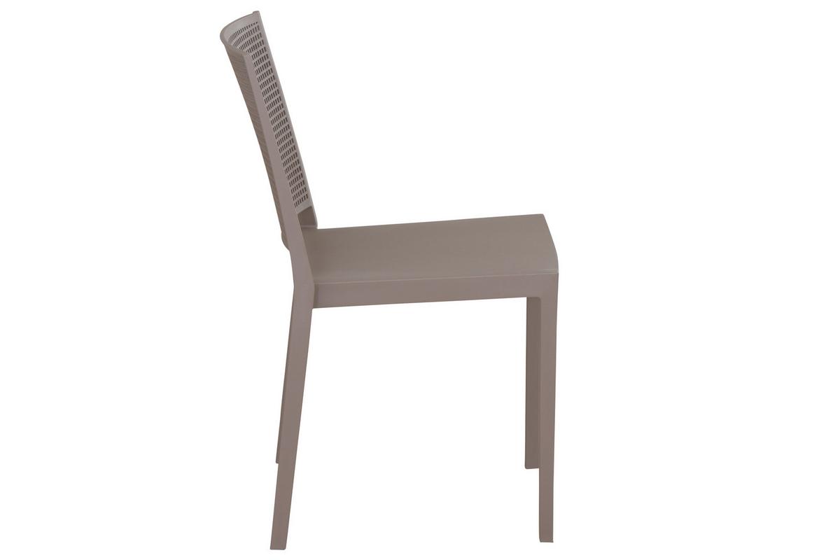 Stapelstuhl T20089 - Taupe, Basics, Kunststoff (46/80/56cm) - Siena Garden