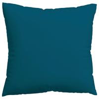 Kissenbezug Knitted 40x40 cm Jersey Petrol - Petrol, Basics, Textil (40/40cm) - Schlafgut