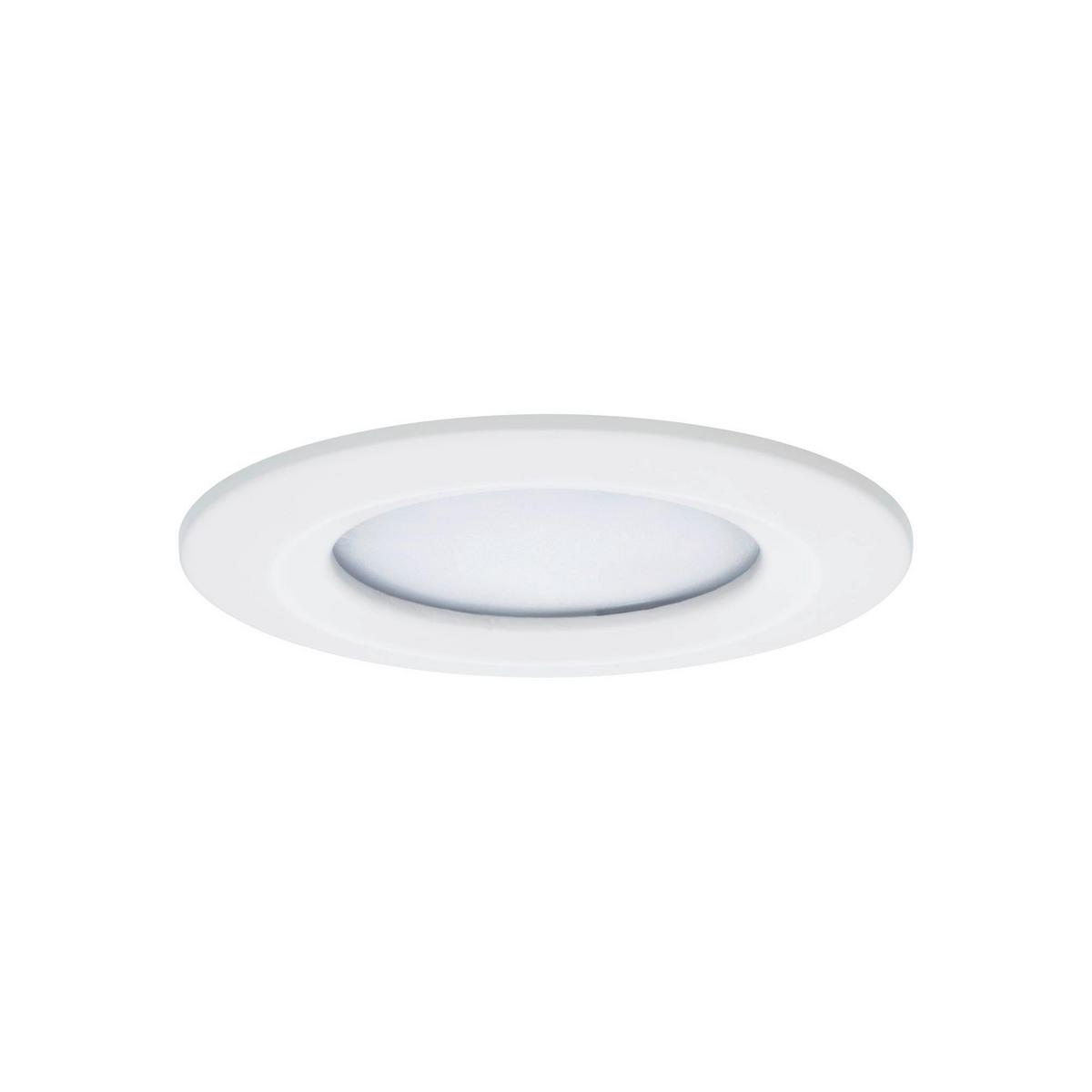 Led-deckenleuchte 3er-set Ø 7,8 Cm, Rund - Alufarben/Weiß, Basics, Metall (7.8cm) - Paulmann