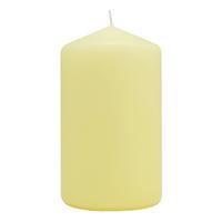 VÁLCOVÁ SVÍČKA LIONA - žlutá, parafín (6,8/12cm) - Mömax